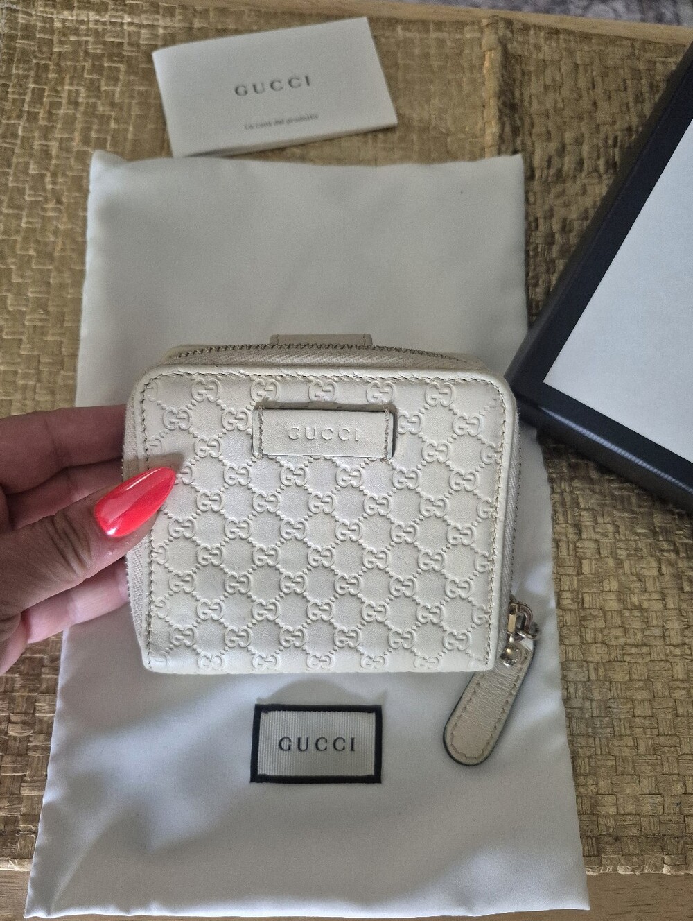 Gucci Guccissima Small French Wallet